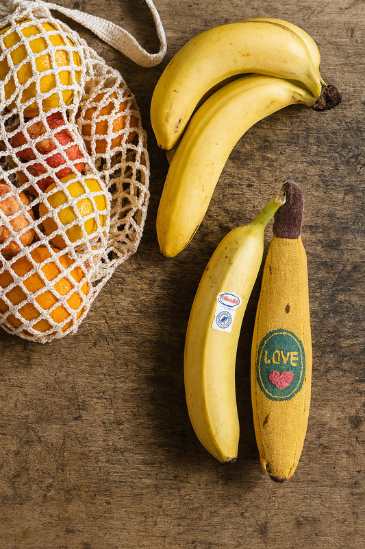 Handmade Banana Soft Toy – Danish Design
