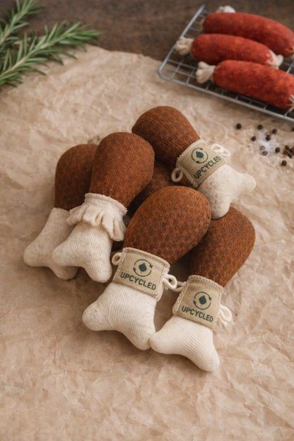 Chicken Drumstick  – Upcycled Cotton