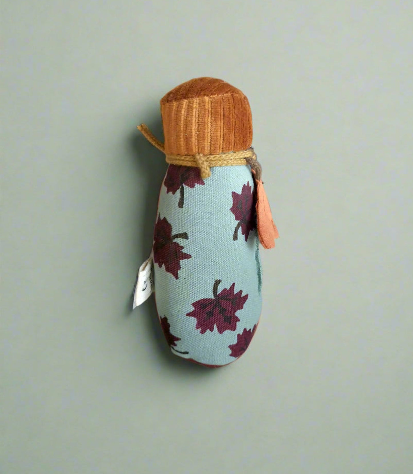 Handmade Maple Syrup Soft Toy – Cotton Canvas & Velvet