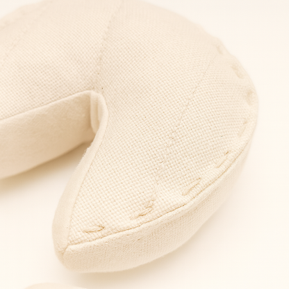 Handmade Embroidered Camembert Cheese Toy – Play Food for Kids