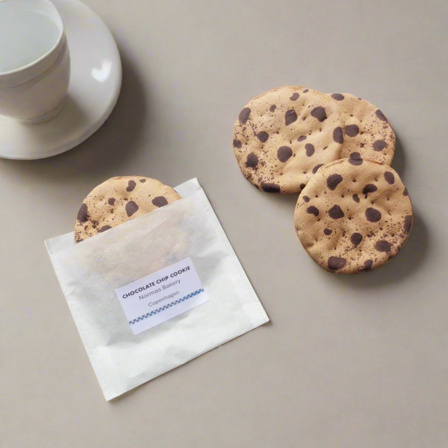 Handmade Chocolate Chip Cookie – Pretend Play Food (1 Piece)