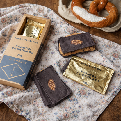 Pack of 4 Dark Chocolate Slices – Pålægschokolade