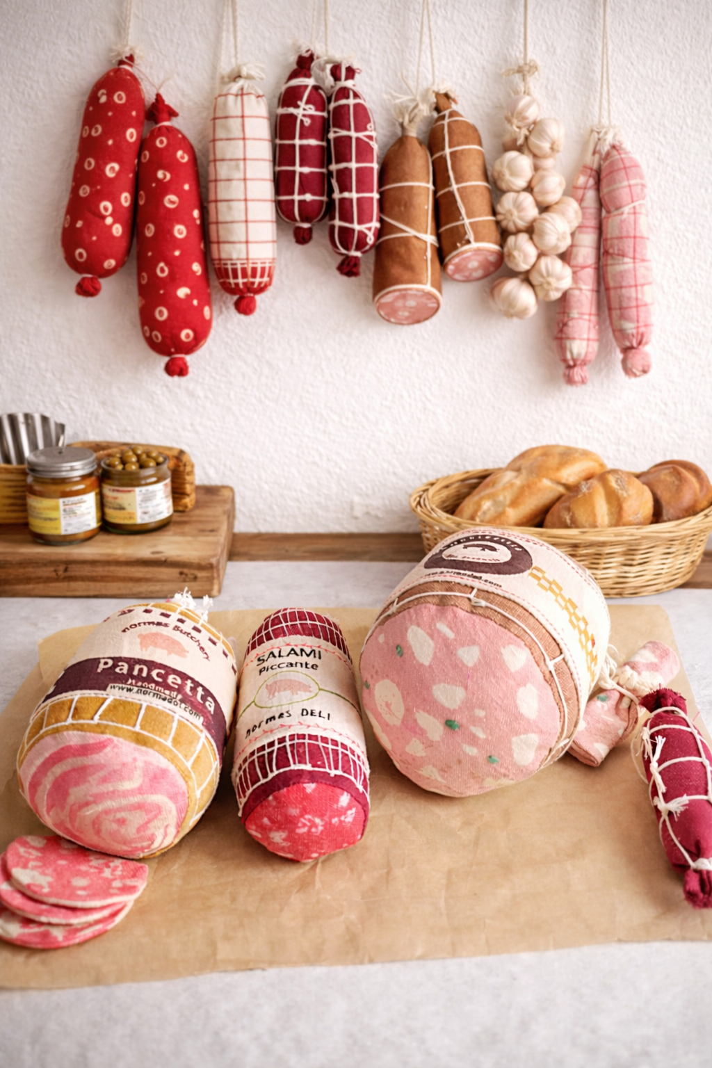 Mortadella Toy with Slice